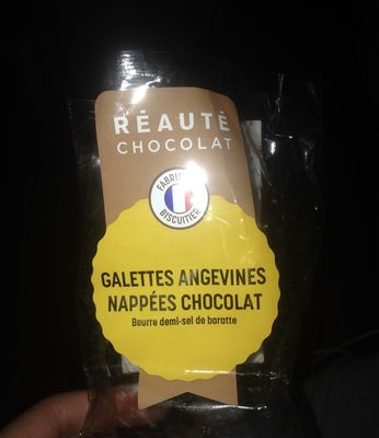 Galette angevines nappees chocolat front packaging