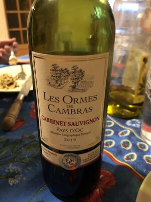 LES ORMES DE CAMBRAS Pays-d'Oc cabernet-sauvignon