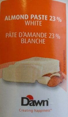 Pâte D'amande 23% Blanche