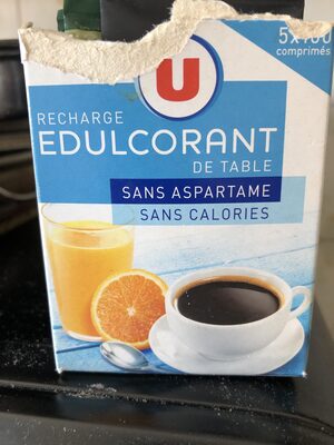 Recharge édulcorant de table