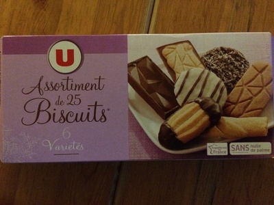 Assortiment de 25 Biscuits