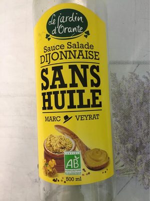 Sauce salade dijonnaise sans huile Marc Veyrat