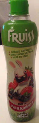 Sirop de Grenadine front packaging