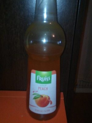 Syrup peach