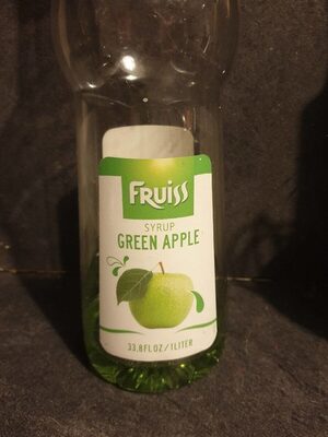 Syrup green apple