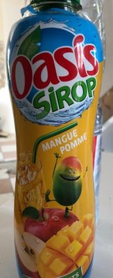 Oasis sirop Mangue Pomme front packaging