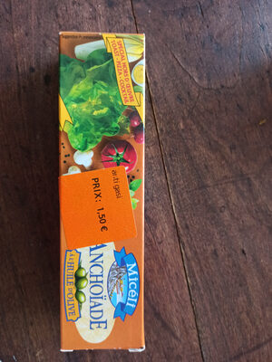Miceli anchoiade front packaging