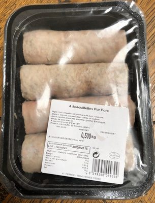 4 Andouillettes Pur Porc