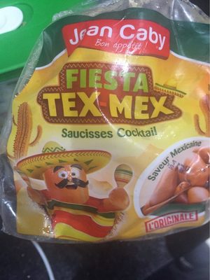 Saucisses cocktail fiesta Tex-Mex front packaging