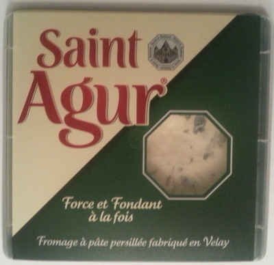 Saint Agur front packaging