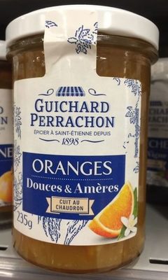 Préparation d'Oranges douces et amères front packaging