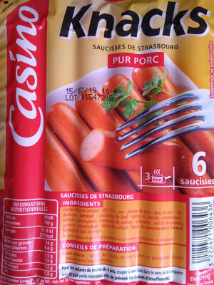 Knacks Pur Porc