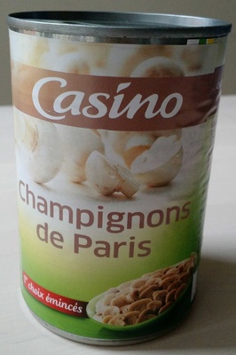 Champignons de Paris 1er choix émincés