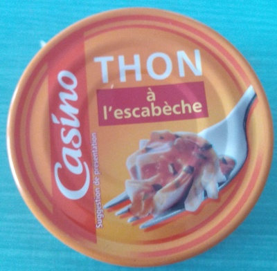 Thon à l'escabèche front packaging