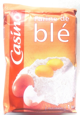 Farine de blé front packaging