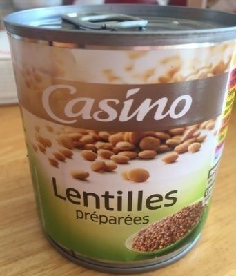 Lentilles préparées