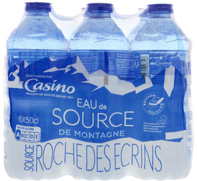 Eau de Source de Montagne Aes Source Roche des Ecrins