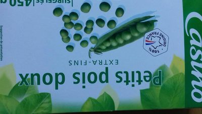 Petits pois extra - fins surgelés