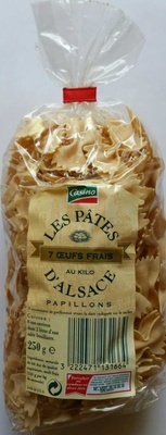 Les Pâtes d'Alsace Papillons (7 Œufs Frais au kilo)