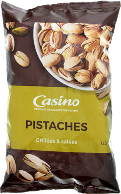 Pistaches grillées salées