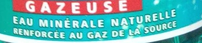 Puits Saint Georges Gazeuse ingredients label