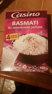 Basmati front packaging