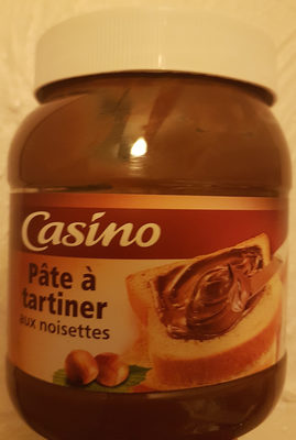 Pâte à tartiner aux noisettes