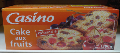 Cake aux fruits prétranché