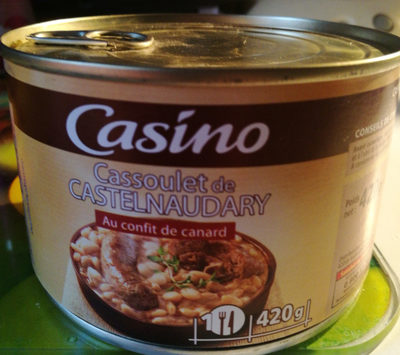Cassoulet de Castelnaudary au confit de