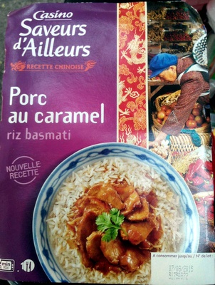 Porc au caramel et riz thaï