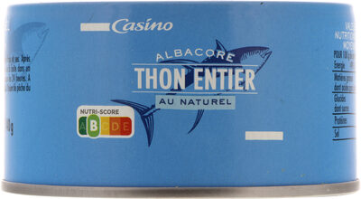 Thon albacore au naturel