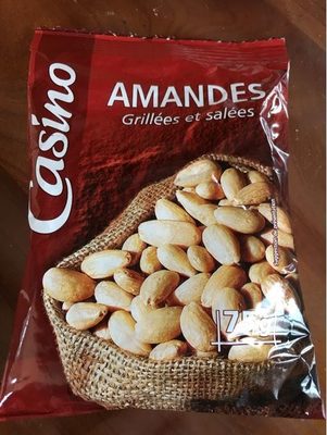 Amandes grillées et salées