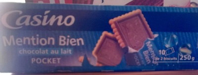 Mention Bien Chocolat au lait Pocket