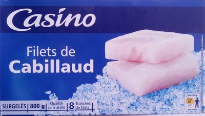 Tranches de filets de cabillaud