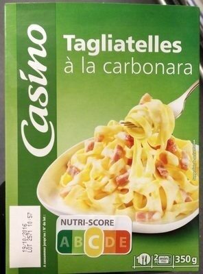 Tagliatelles à la Carbonara