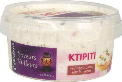 Ktipiti Fromage frais aux poivrons rouges, à la Grecque