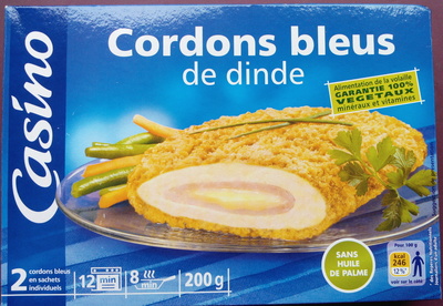 Cordons bleus de dinde