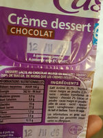 Crème dessert au chocolat 0,7% mat.gr.