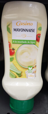 Mayonnaise à la moutarde de Dijon front packaging