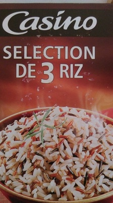 Sélection de 3 riz