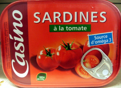 Sardines a la sauce tomate