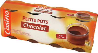 Petits pots de crème au chocolat