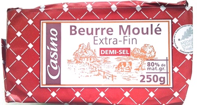 Beurre Moulé ExtraFin Demisel 80% de matières grasses