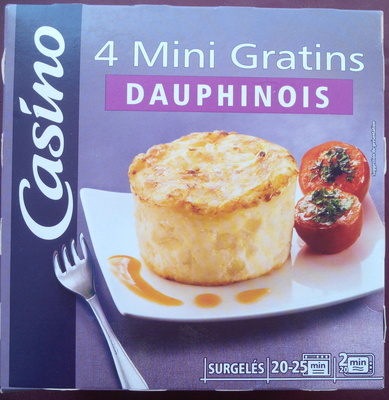 4 Mini gratins dauphinois
