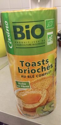 Toast brioches  au ble complet