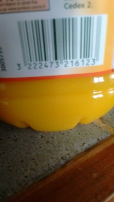 100% Pur Jus Orange Naturellement riche en vitamine C front packaging