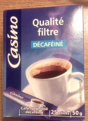 Qualité filtre décaféiné