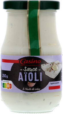Sauce aïoli à l'huile de colza