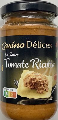 Sauce Tomates Ricotta Basilic