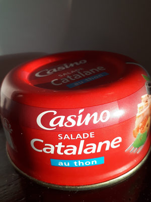 Salade à la Catalane au thon front packaging